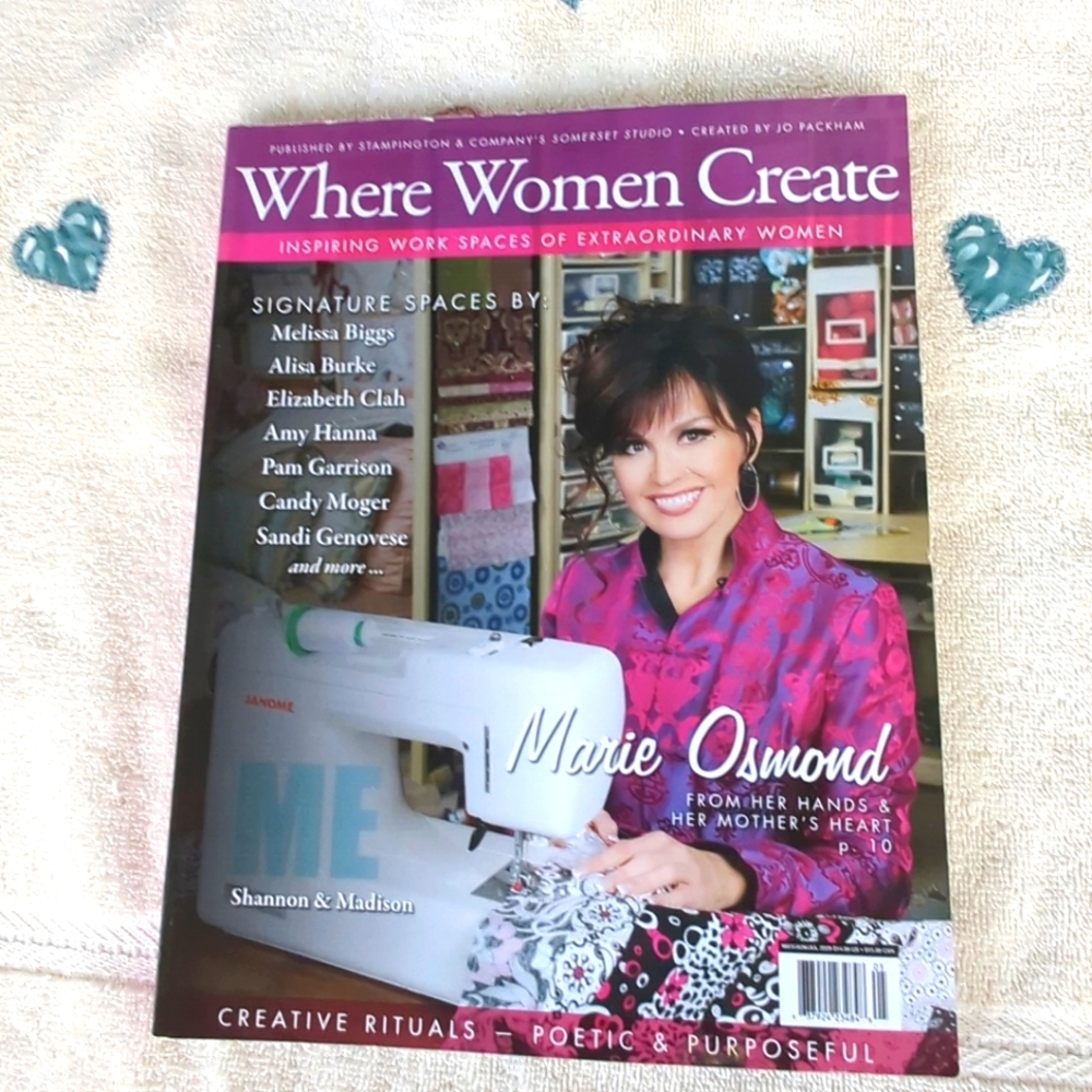 Vintage But New Where Women Create - May June July 2009 - Inspiring Women